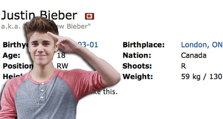 Bakersfield Condors, Justin Bieber